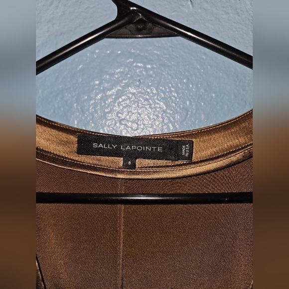 SALLY LAPOINTE Satin Jumpsuit - Picture 6 of 9